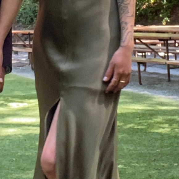 Green bridesmaid dress - Picture 5 of 5